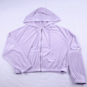 No Boundaries Light Purple Zip-Up Hoodie Size 3X